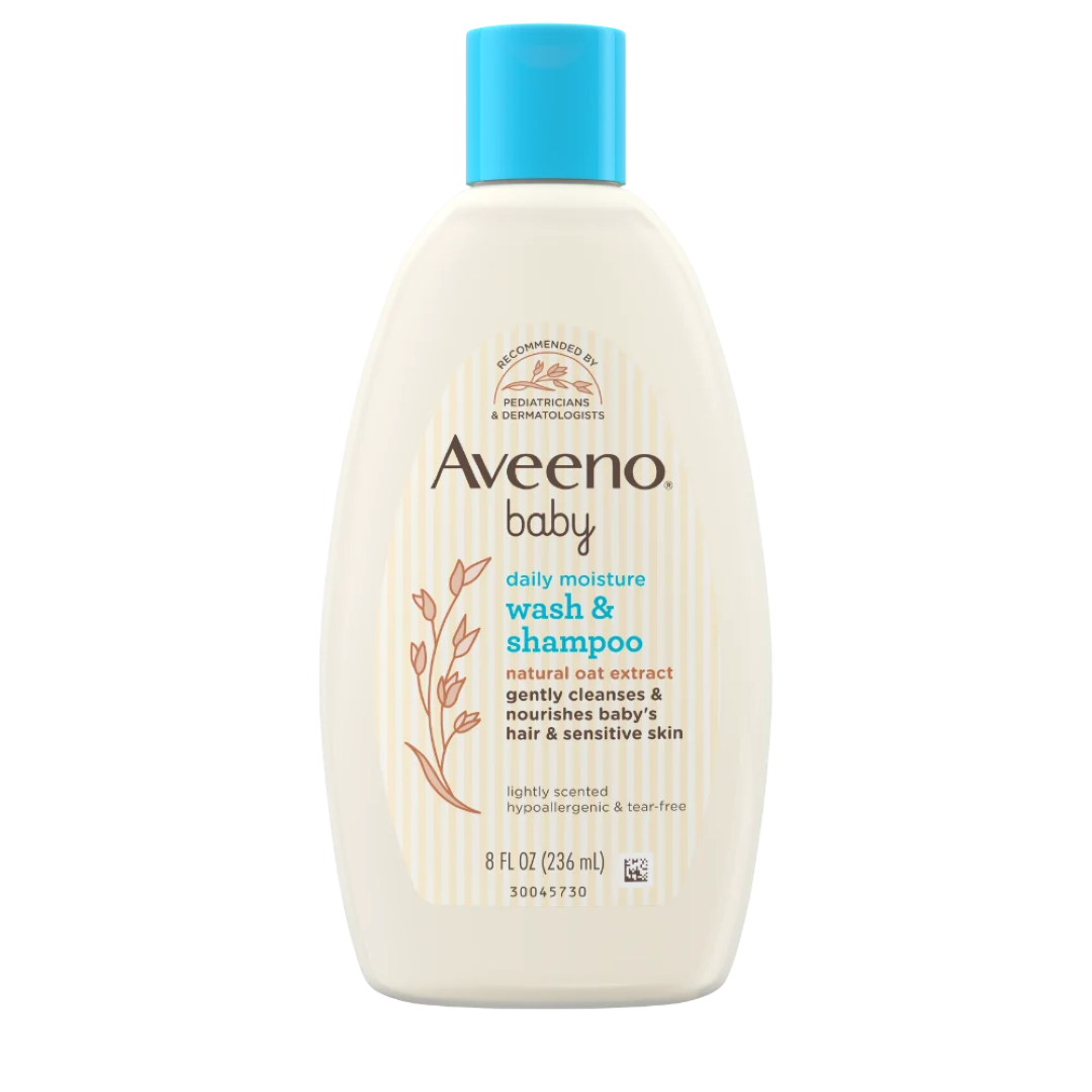 AVEENO BABY DAILY MOIST WASH N SHAM SHEA BUT 354ML